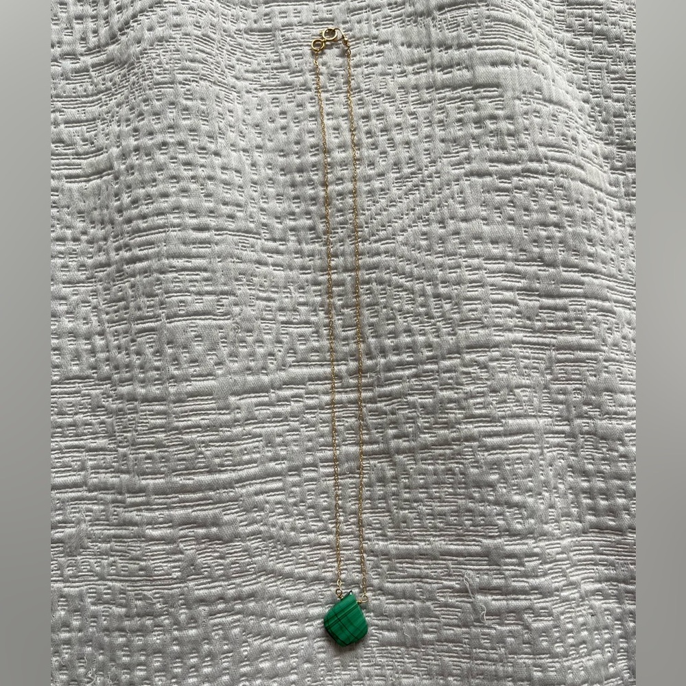Malachite Crystal Necklace - Picture 2 of 2